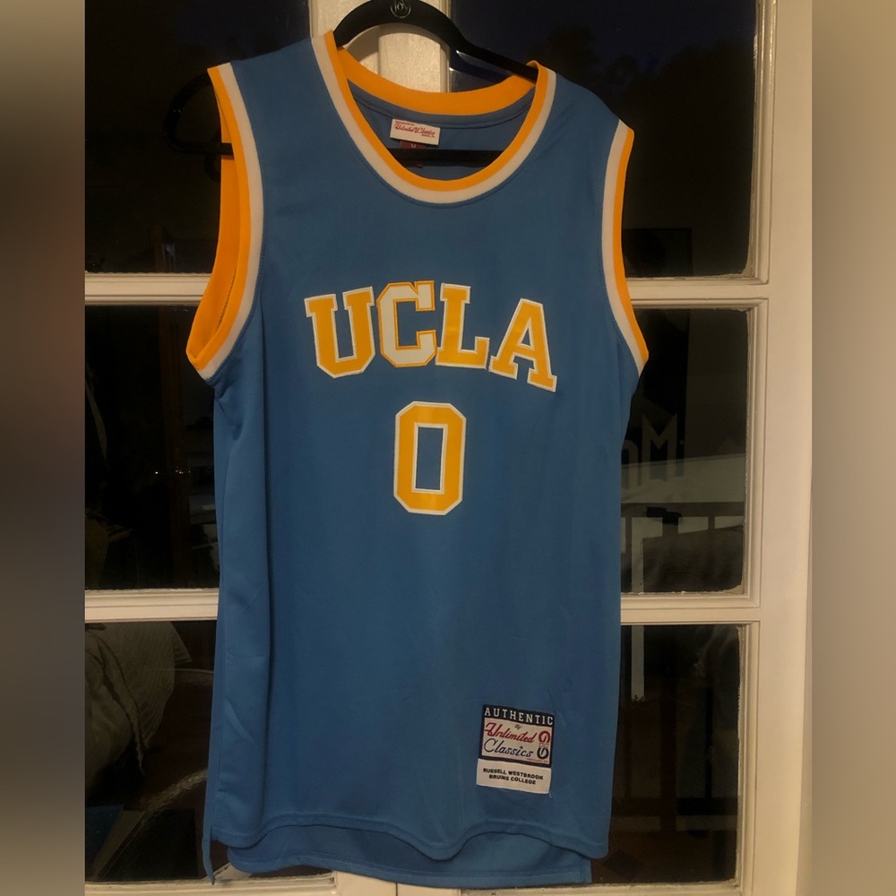 UCLA Jersey! Blue and yellow, Westbrook jersey!